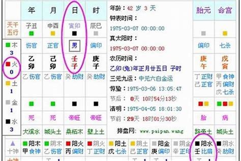 八字五行命盤|生辰八字算命、五行喜用神查询（免费测算）